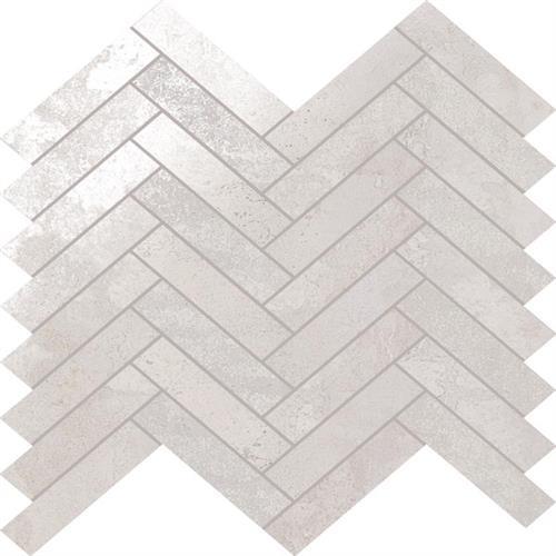 White Herringbone