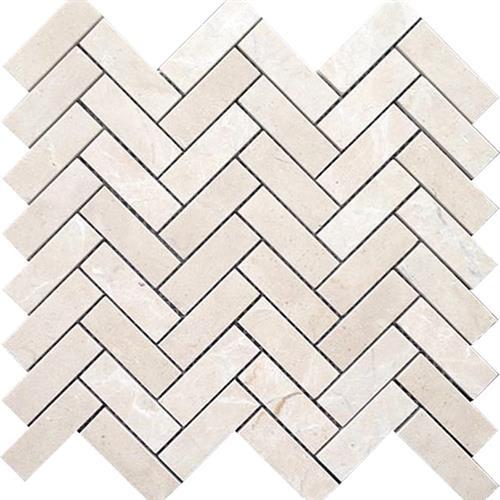 Crema 1X3" Herringbone