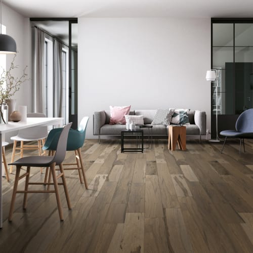 Brazilian Pecan Engineered Wirebrush Flint 1/2" X 5"