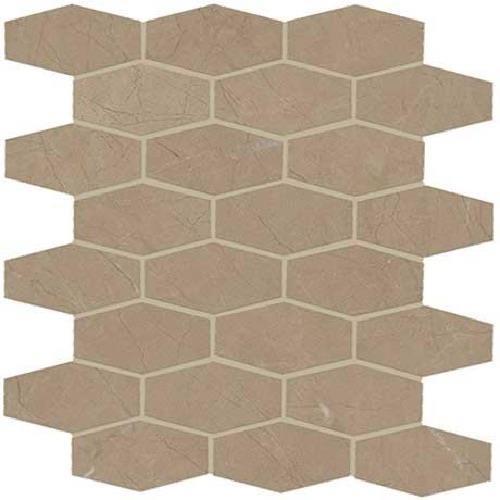 Corinth Beige Matte - Hex Mosaic