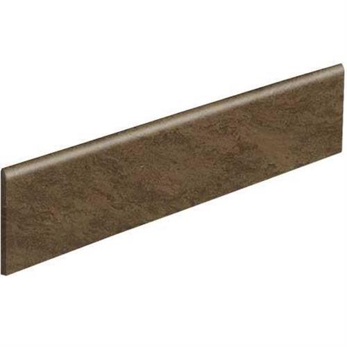 Imperial Brown Matte Bullnose - 3X24