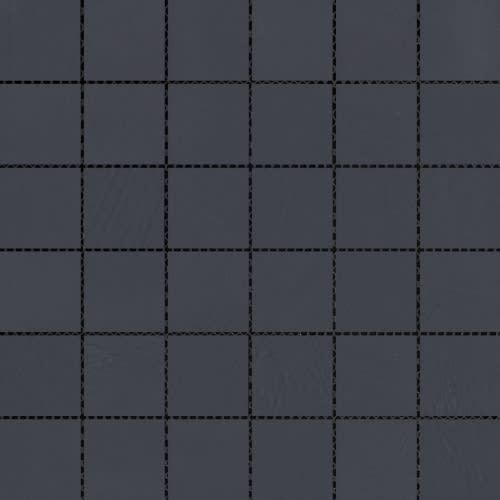 Black 2" X 2" Mosaic Mesh Matte