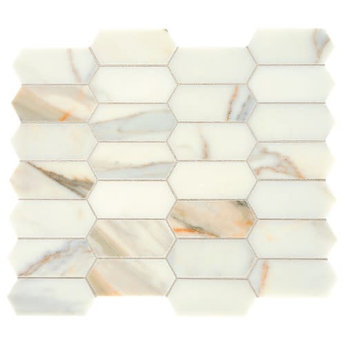 Calacatta Gold Elongated Hex
