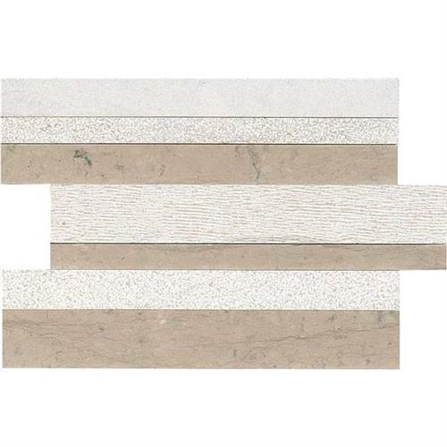 Gray Virtue Random Modern Stack Mosaic