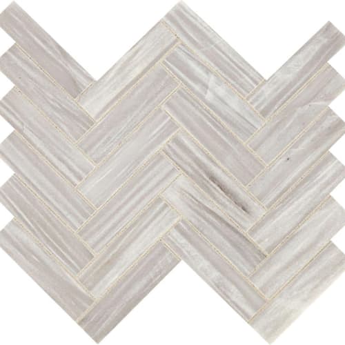 Nautical Grey Herringbone