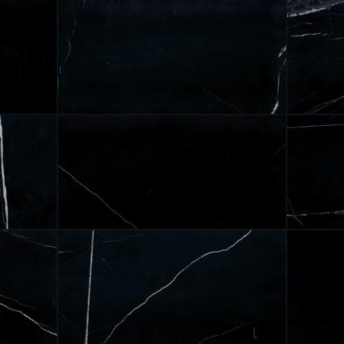 Nero Marquina 12 X 24 Honed