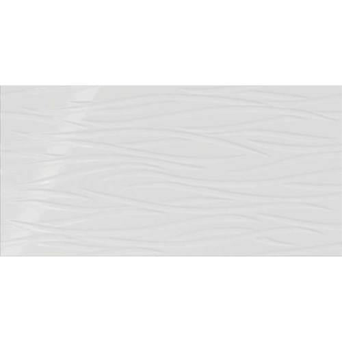 Stylish White Brushstroke 12X24