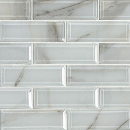 Amber Beveled Subway