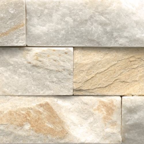 Structure Stacked Ledger Sand (Quartzite) 6” X 24”