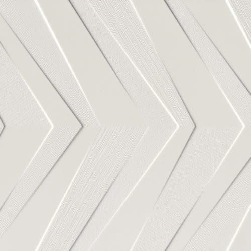 White Chevron 16" X 47"