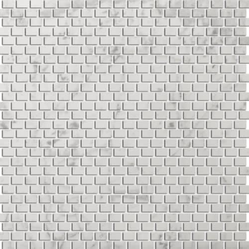 12" X 12" Mosaic Mesh Honed