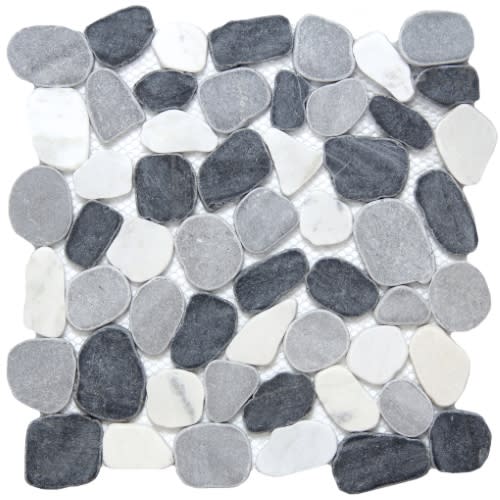 Spring 12" X 12" Pebble On Mesh