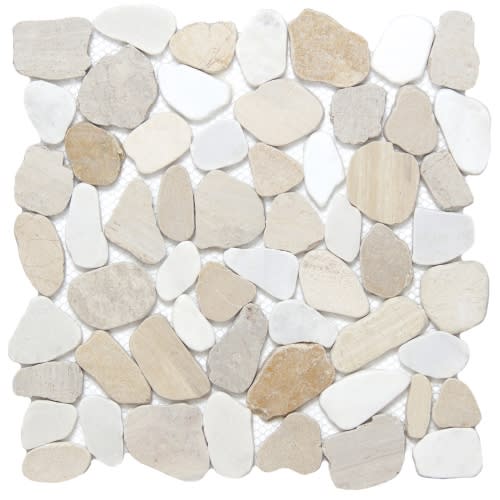 Summer 12" X 12" Pebble On Mesh