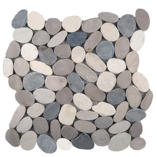 Medici 12" X 12" Flat Pebbles